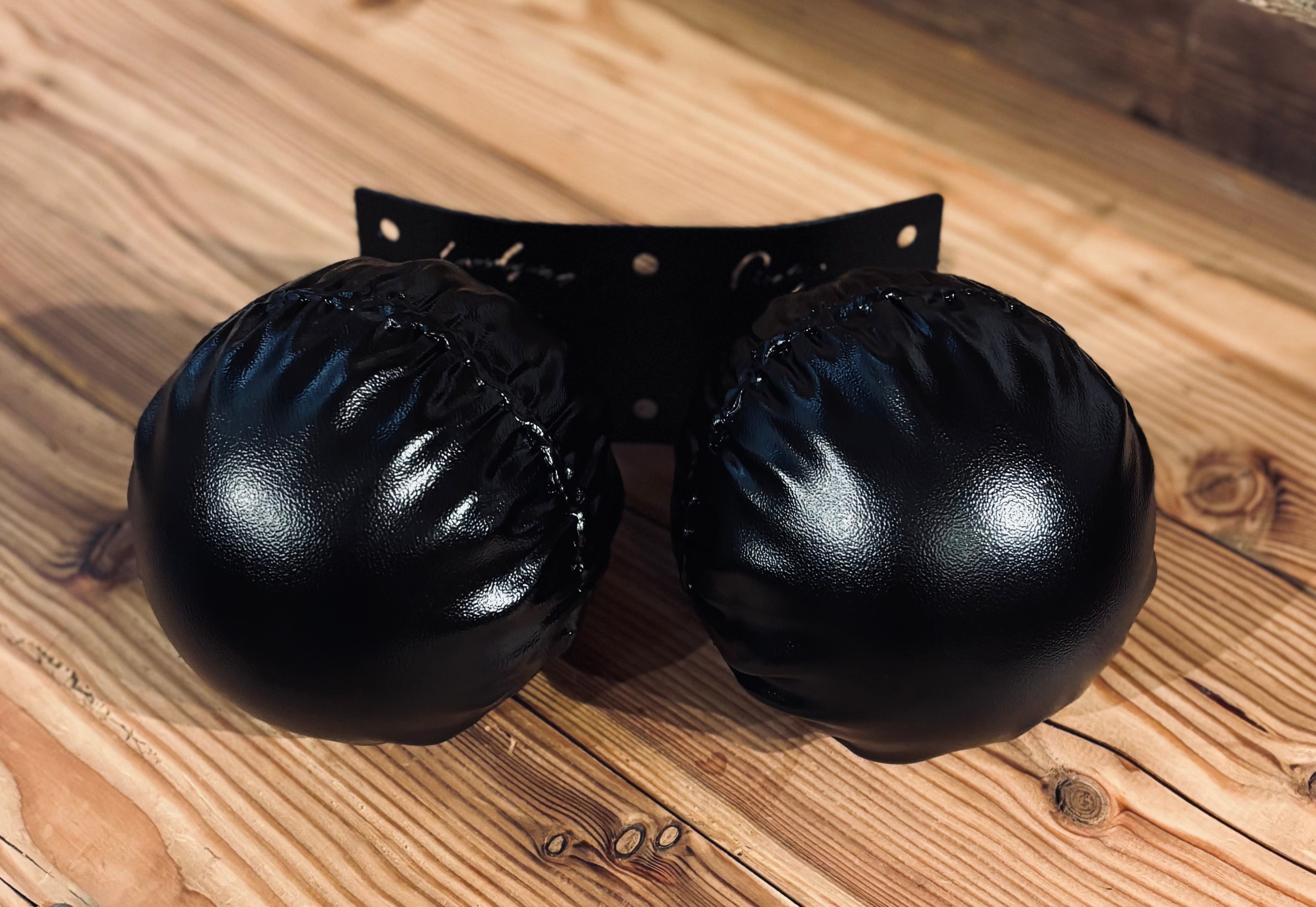 Doppelschellen schwarz klein