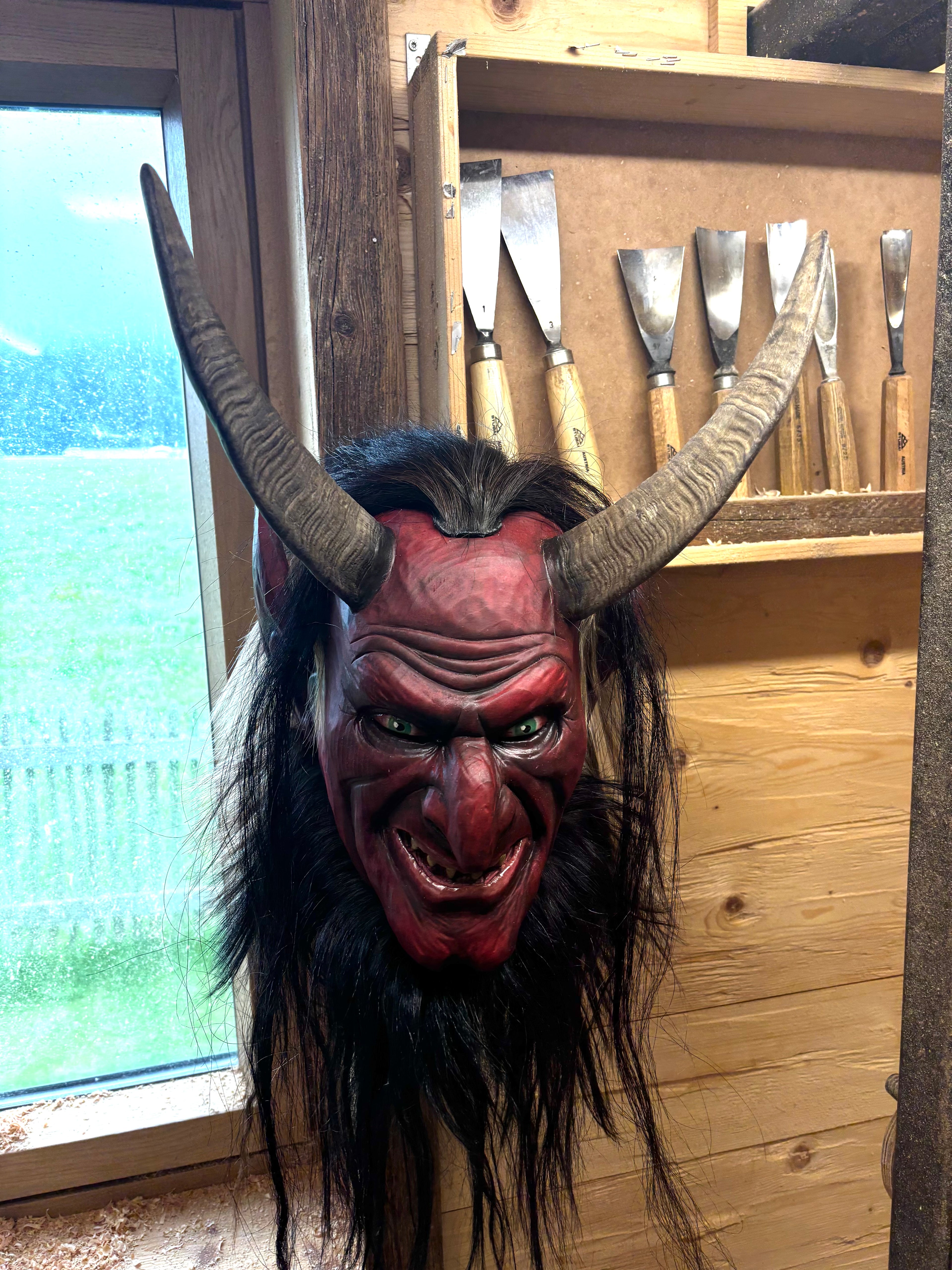 Krampusmaske Jugend