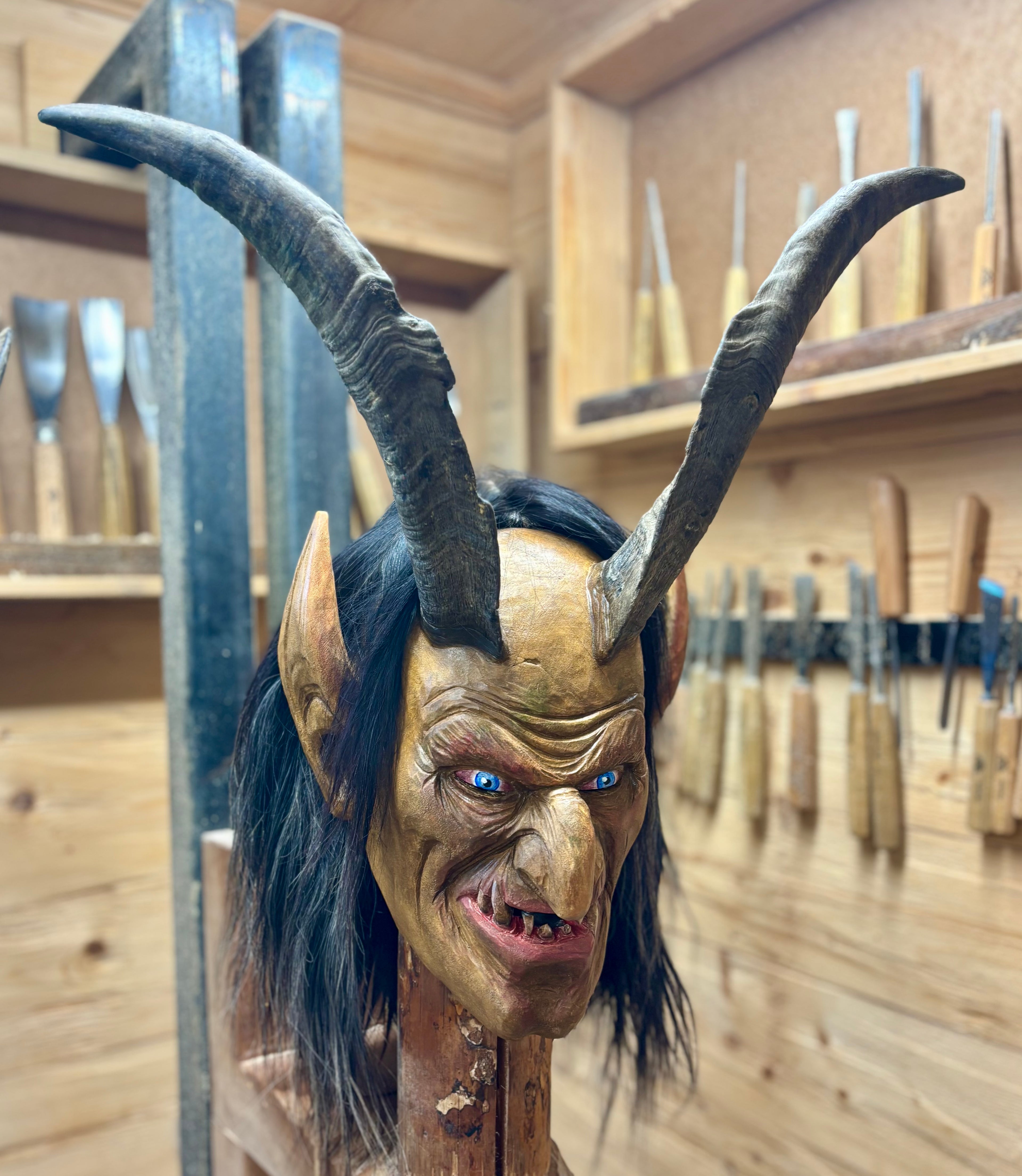 Krampusmaske Jugend