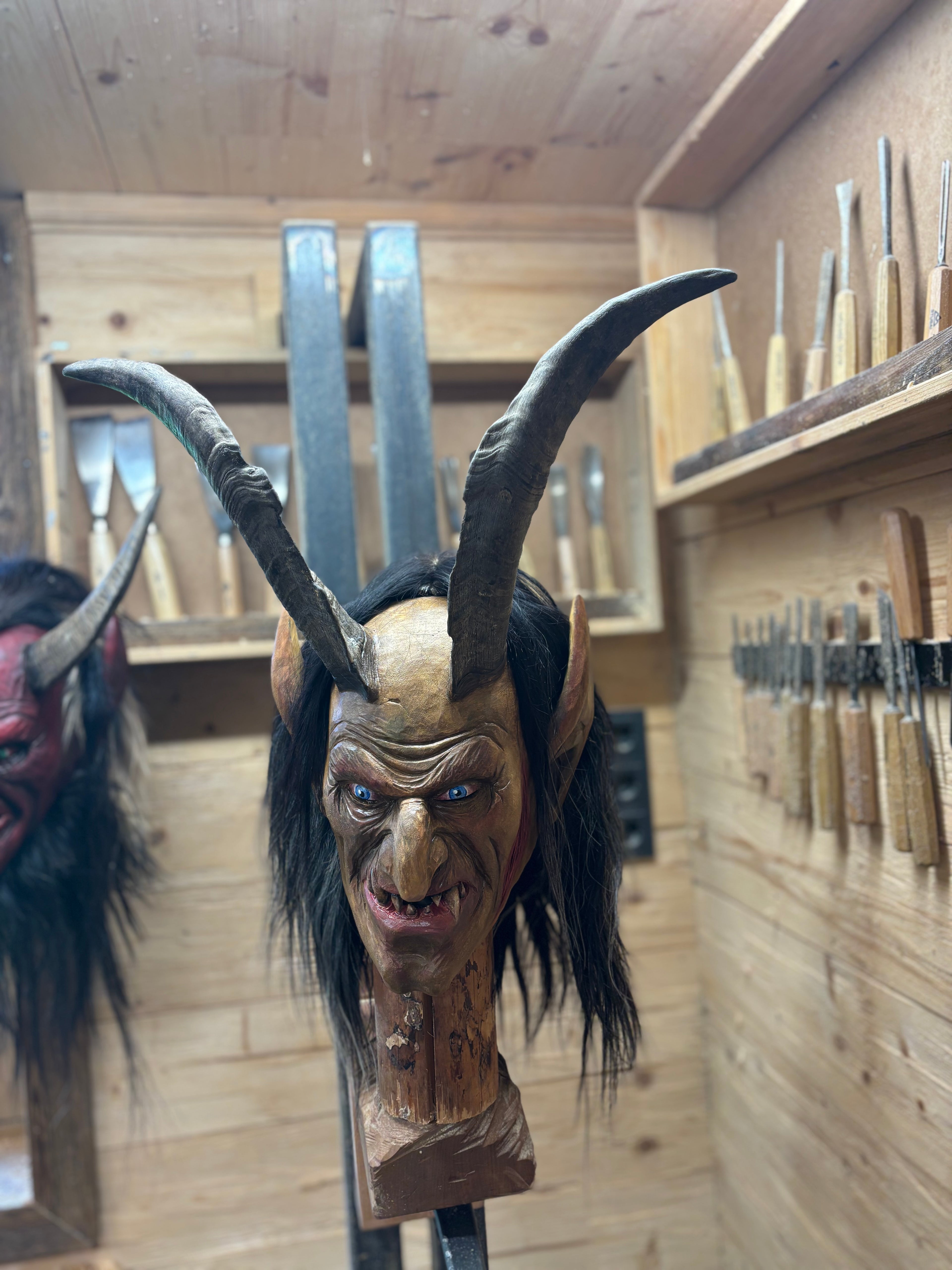 Krampusmaske Jugend