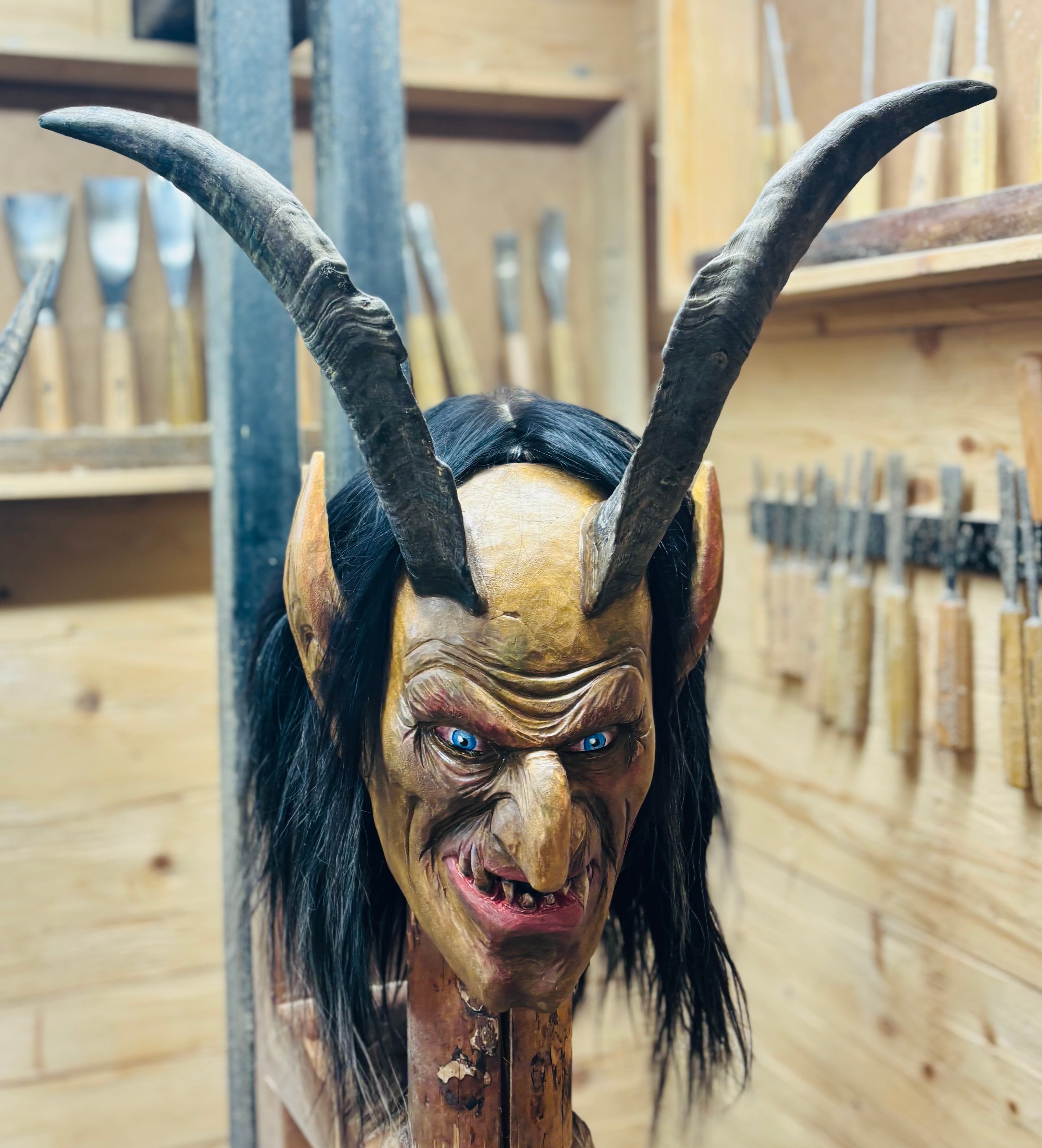 Krampusmaske Jugend