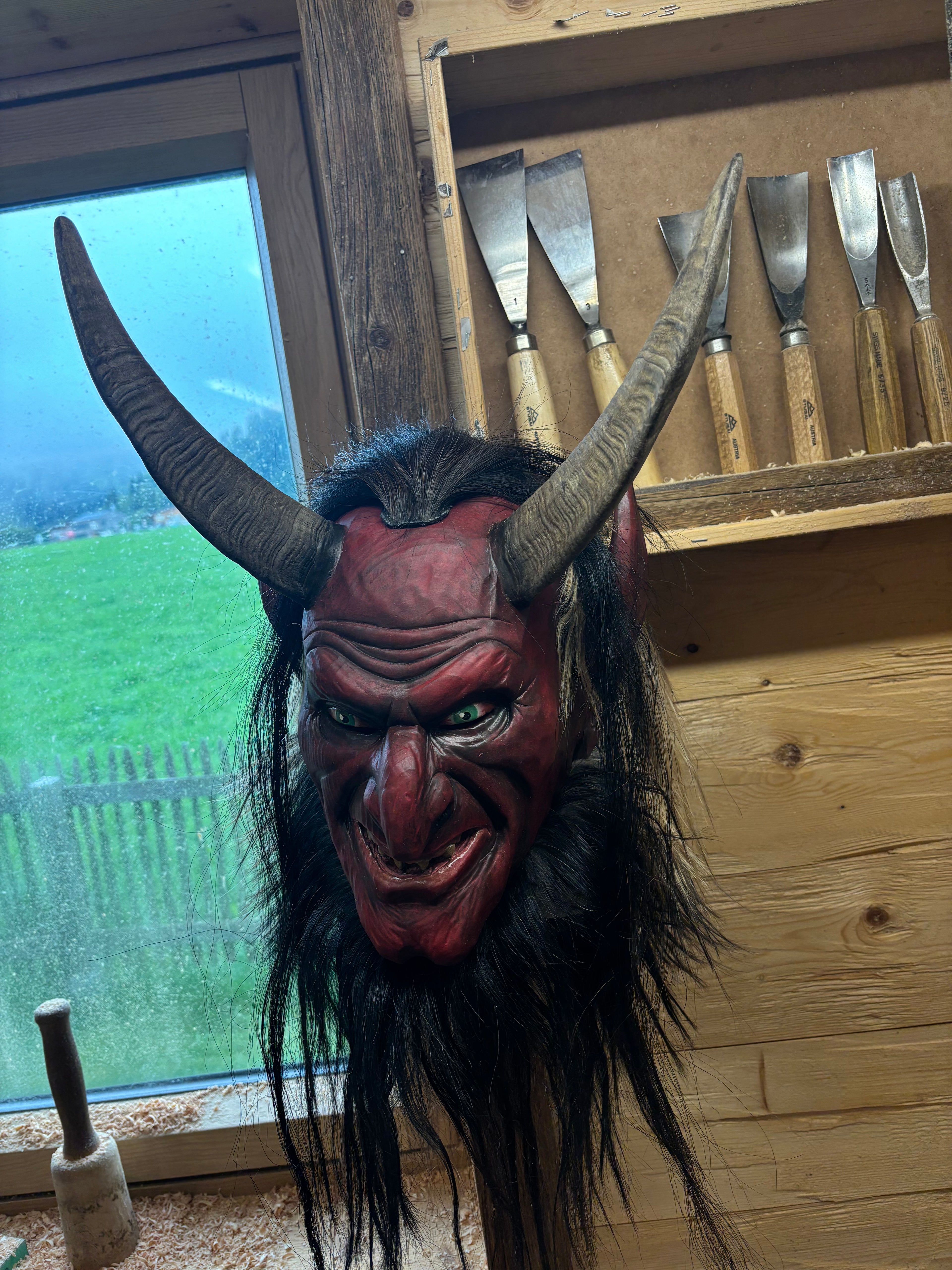Krampusmaske Jugend