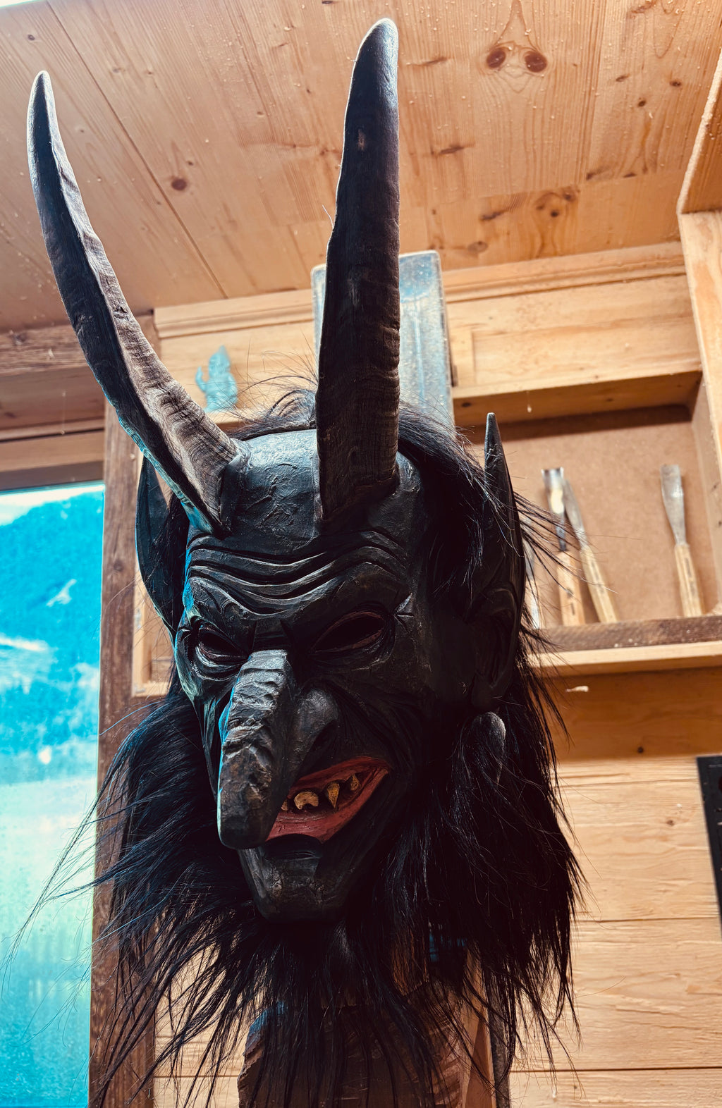 Neue Krampusmaske von Kratzer Loavn