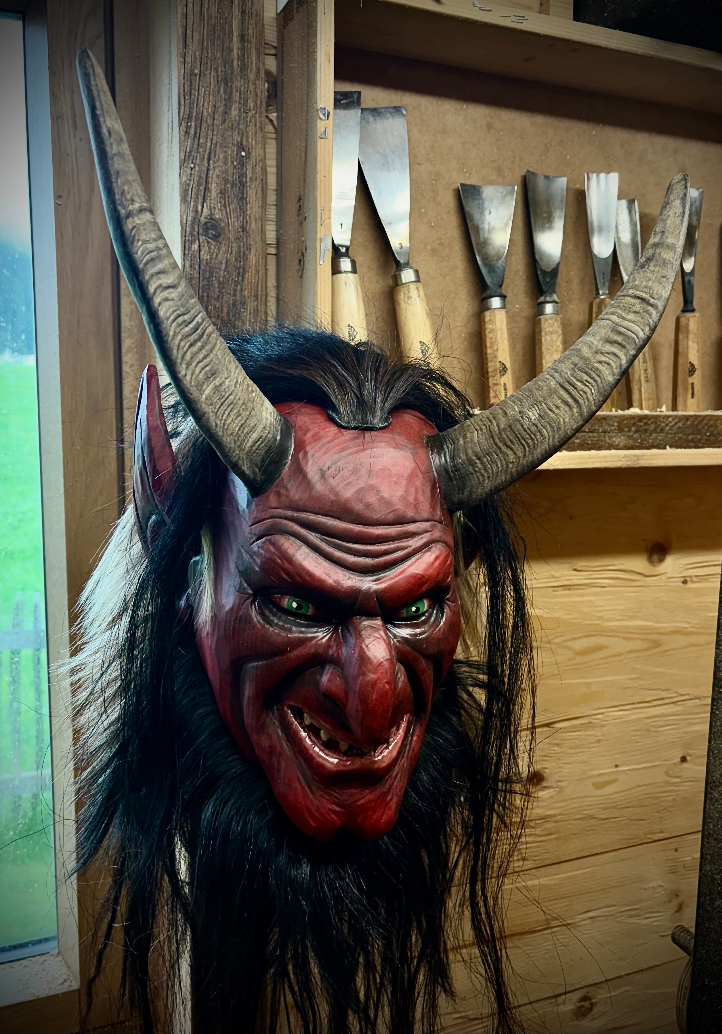 Krampusmaske Jugend