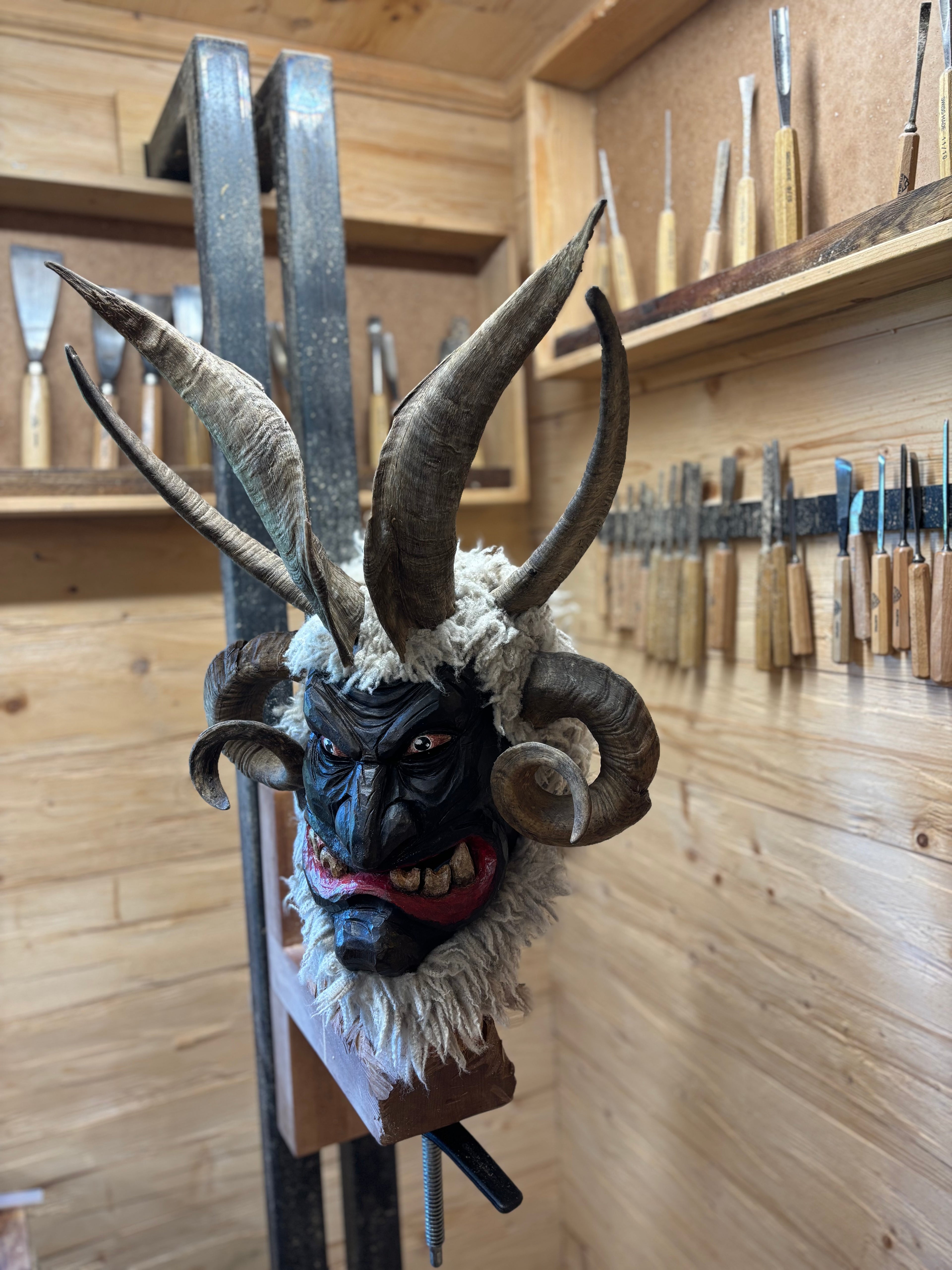 Perchtenmaske klein