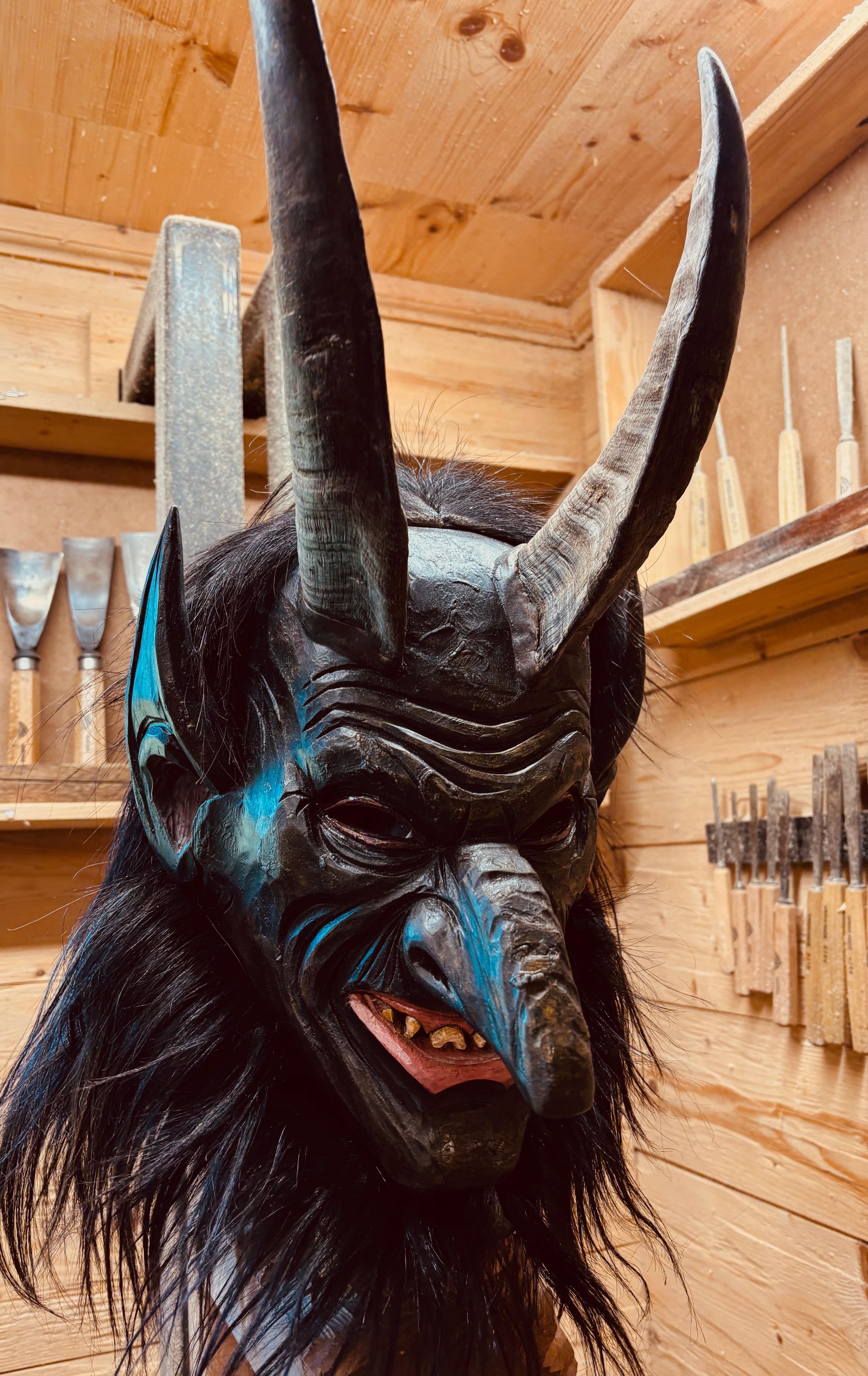 Neue Krampusmaske von Kratzer Loavn
