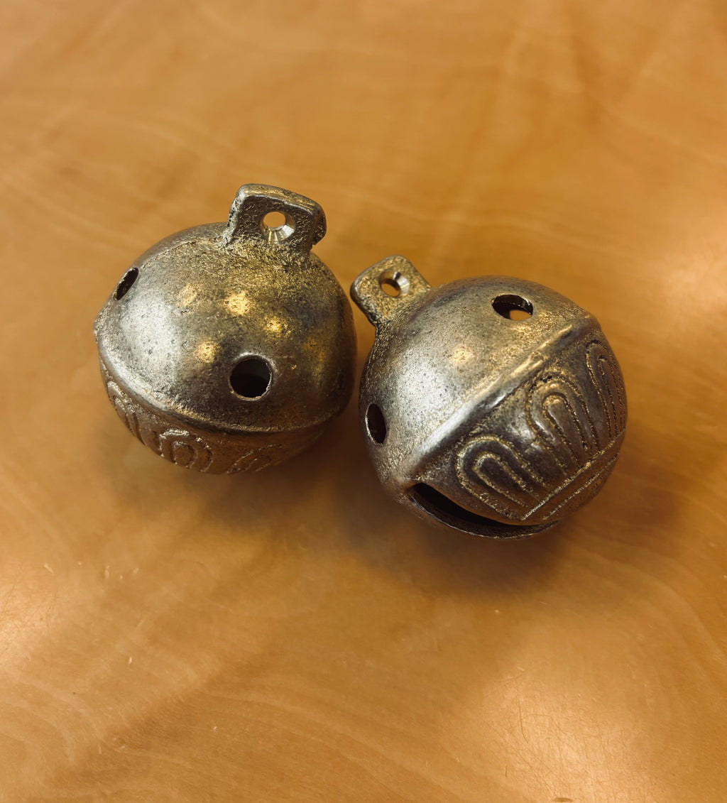 Massive Messingschesse, Pferdeschelle, Schlittenschelle, Glocke 1 Stück 5,5cm